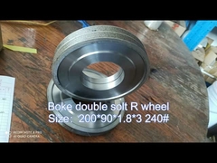 নির্মাতার কাছ থেকে সরাসরিঃ ডাবল গোলাকার প্রান্তের মেশিনের জন্য প্রিমিয়াম ডাবল-গ্রোভ ডায়মন্ড হুইলস - শার্প