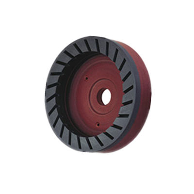 D150mm অভ্যন্তরীণ দাঁতযুক্ত রজন চাকা বাটি আকৃতি কাঁচের বেভেল এজিং মেশিনের জন্য অবিচ্ছিন্ন ডায়মন্ড গ্রিলিং হুইল