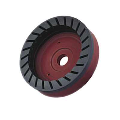D150mm অভ্যন্তরীণ দাঁতযুক্ত রজন চাকা বাটি আকৃতি কাঁচের বেভেল এজিং মেশিনের জন্য অবিচ্ছিন্ন ডায়মন্ড গ্রিলিং হুইল