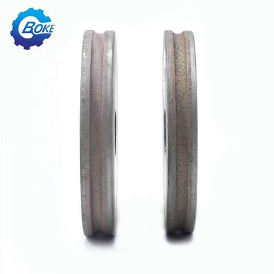 বোকে পাইকারি 150mm 6 ইঞ্চি ডায়মন্ড ভি আকৃতির গ্রিলিং ফ্ল্যাট ডায়মন্ড গ্লাস বেভেলিং হুইল