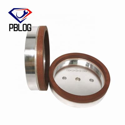 PBLOG মাঝারি কঠোরতা কাপ টাইপ অ্যালুমিনিয়াম চ্যাসি এমেরি রেসিন হুইল