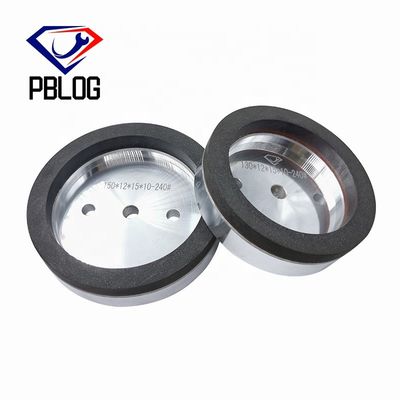 PLOG এজিং এবং Chamfering গ্লাস কালো রজন চাকা জন্য সোজা প্রান্ত দ্বিপাক্ষিক মেশিন