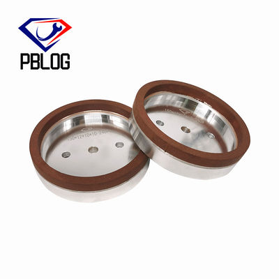 PBLOG এজিং কাপ আকৃতি রজন চাকা গ্লাস প্রান্ত পলিশিং সরঞ্জাম ডায়মন্ড গ্রাইন্ডিং চাকা