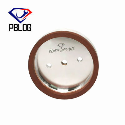 PBLOG এজিং কাপ আকৃতি রজন চাকা গ্লাস প্রান্ত পলিশিং সরঞ্জাম ডায়মন্ড গ্রাইন্ডিং চাকা