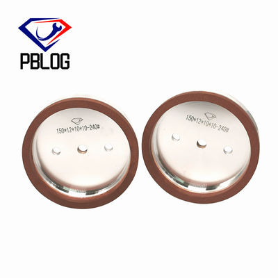 PBLOG এজিং কাপ আকৃতি রজন চাকা গ্লাস প্রান্ত পলিশিং সরঞ্জাম ডায়মন্ড গ্রাইন্ডিং চাকা