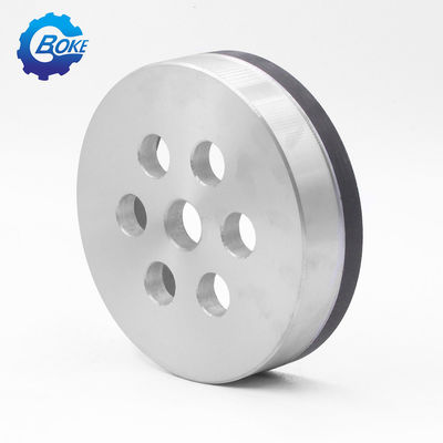 BOKE তিন ব্যান্ড রজন beveling গ্লাস গ্রিলিং হুইল abrasive polishing edging machine