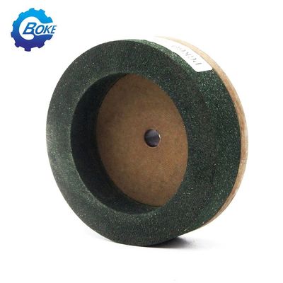 ভাল পারফরম্যান্স সবুজ কাপ আকৃতি 150mm Bk পলিশিং হুইল জন্য edging মেশিন