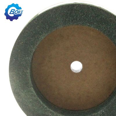 ভাল পারফরম্যান্স সবুজ কাপ আকৃতি 150mm Bk পলিশিং হুইল জন্য edging মেশিন