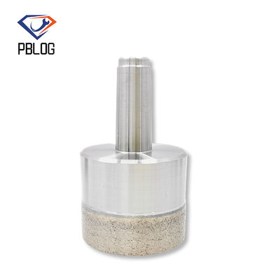 PBLOG গ্লাস ড্রিল বিট মধ্যে একত্রিত ডায়মন্ড কণা