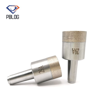 PBLOG গ্লাস ড্রিল বিট মধ্যে একত্রিত ডায়মন্ড কণা