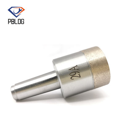 PBLOG গ্লাস ড্রিল বিট মধ্যে একত্রিত ডায়মন্ড কণা