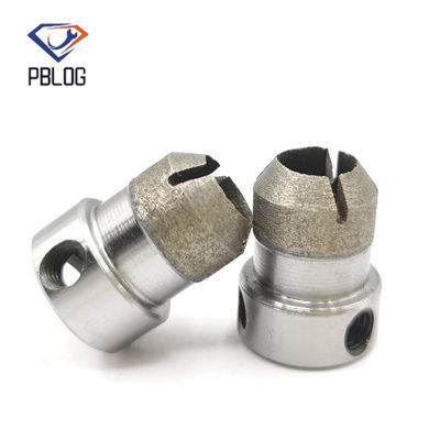 PBLOG ব্রোঞ্জ সিন্টারড মিলিং টুল গ্লাস ড্রিলিং chamfering হাতা ডায়মন্ড ফাঁকা chamfering হাতা