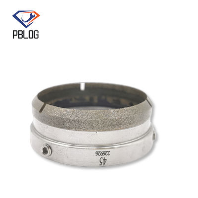 PBLOG ডায়মন্ড ড্রিলিং chamfering কভার গ্লাস হার্ডওয়্যার সরঞ্জাম খালি chamfering সেট