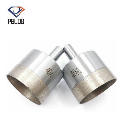 PBLOG উচ্চ মানের এবং সস্তা দাম গ্লাস প্রক্রিয়াকরণের জন্য ডায়মন্ড ড্রিল বিট গ্লাস হার্ডওয়্যার সরঞ্জাম গ্লাস কাটা Brocas