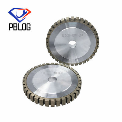 OEM গ্লাস পেষকদন্ত চাকা ডায়মন্ড অবিচ্ছিন্ন দাঁত ধারালো Sintered