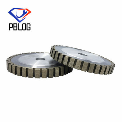 OEM গ্লাস পেষকদন্ত চাকা ডায়মন্ড অবিচ্ছিন্ন দাঁত ধারালো Sintered
