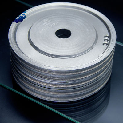মসৃণ পলিশিং জন্য 35mm বেধ গ্লাস পলিশিং হুইল 40mm গর্ত ব্যাসার্ধ 10S60 Grit