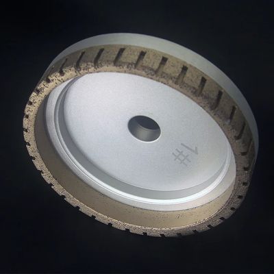 দীর্ঘস্থায়ী ডায়মন্ড পলিশিং হুইল 150mm Arbor Hole 12/22/30mm 240# Grit 4500rpm গতি