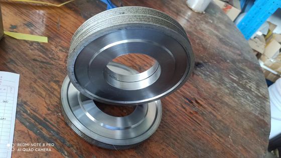 গোলাকার প্রান্ত ডায়মন্ড গ্রাইন্ডিং হুইল 240 150mm ডায়া গ্রাহকের প্রয়োজনীয়তা জন্য উপযুক্ত