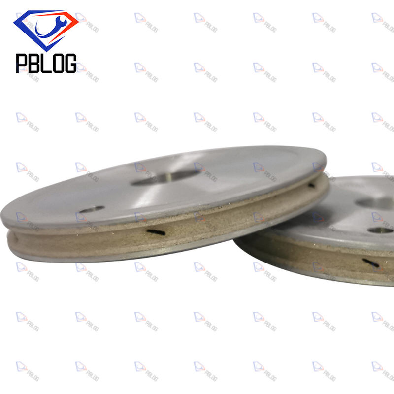 PBLOG পিই গ্লাস প্রান্ত চাকা গ্লাস প্রক্রিয়াকরণের জন্য ডায়মন্ড গ্রিলিং চাকা উচ্চ মানের