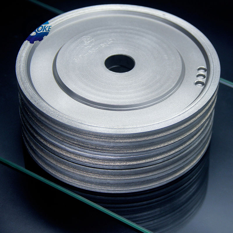 মসৃণ পলিশিং জন্য 35mm বেধ গ্লাস পলিশিং হুইল 40mm গর্ত ব্যাসার্ধ 10S60 Grit